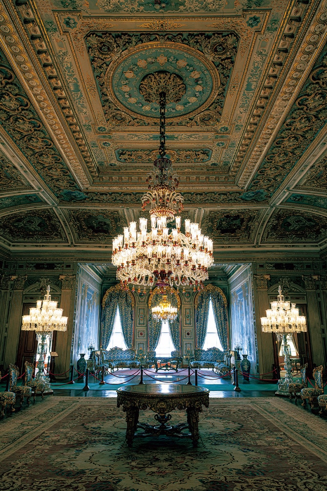 トルコ・宮殿ハレム】「ドルマバフチェ宮殿」バロック、ロココ…西洋