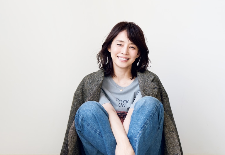 石田ゆり子さん。