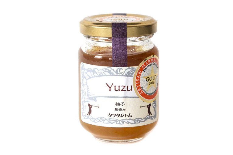 柚子マーマレード レギュラー〈100g〉1,480円(税込)／タツタジャム