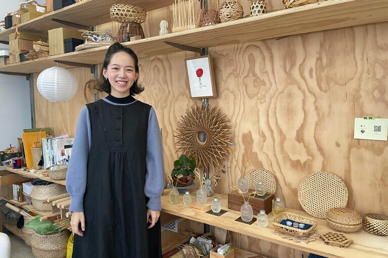 創業者でデザイナーの楊筑鈞さん。