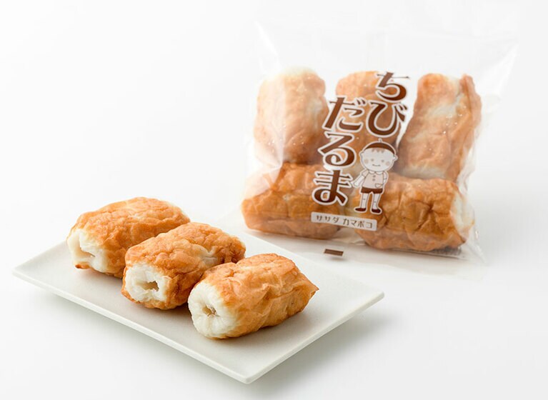 笹田蒲鉾店「ちびだるま」5個入り 350円／徳島県