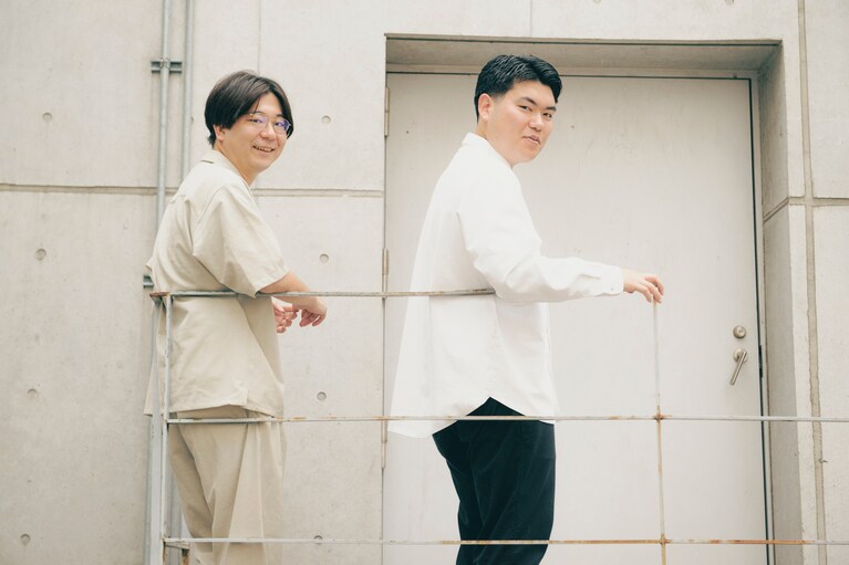 三浦直之さん、鈴木ジェロニモさん。