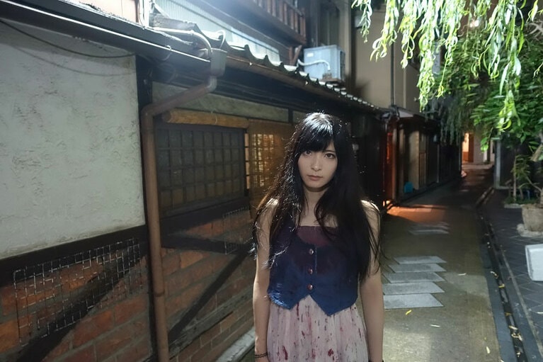 3年間、お化け屋敷「京都怨霊館」の運営に携わった。その経験をもとに現在「ホラープランナー」として活躍（画像提供／Coco）。