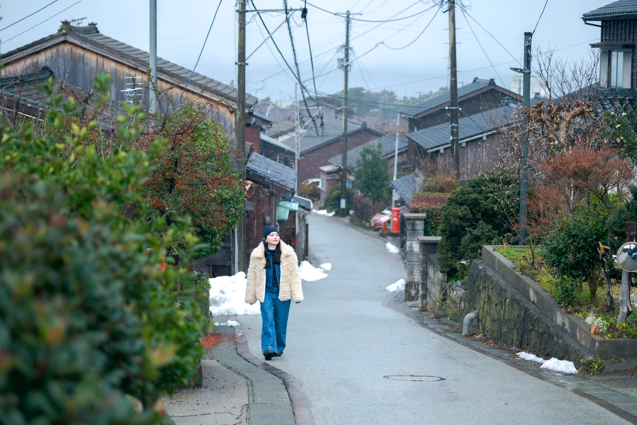 段丘を活かして作られた町並みは今も独特な佇まいを残している。