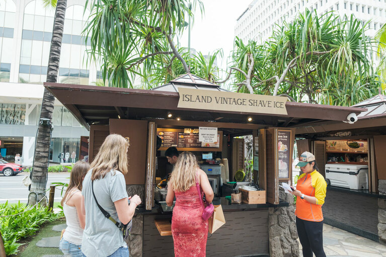 Island Vintage Shave Ice（アイランド ヴィンテージ シェイブアイス）。