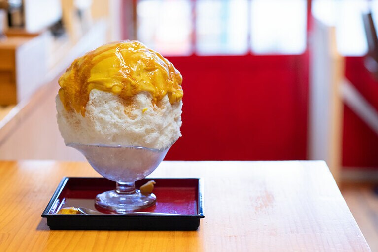 「パンプキンクリームきゃらめる」は、寒い季節に大人気。1,500円。