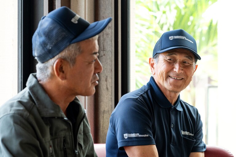 地道にビーチの整備をしてきた。