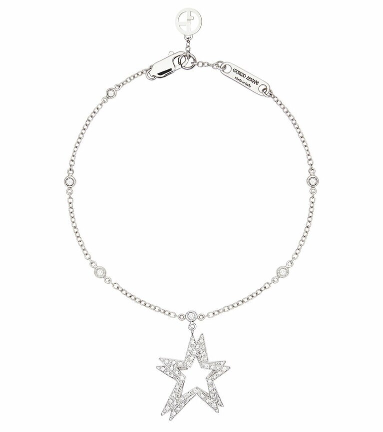 【アルマーニ】GIORGIO ARMANI FINE JEWELLERY ブレスレット 605,000円。