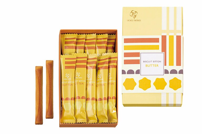 「ビスキュイ バトン バター」10本入り 918円 ※通年販売。