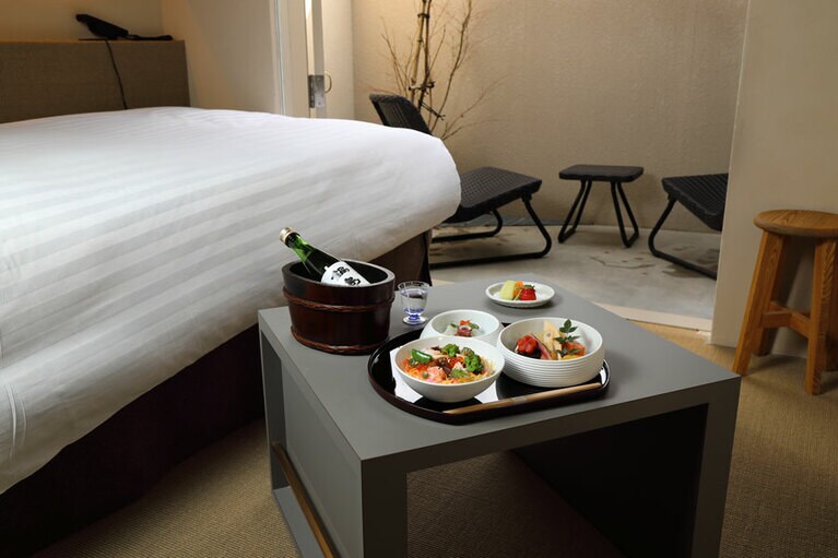 古湯温泉ONCRI／おんくり［佐賀／古湯温泉］一人旅 部屋食イメージ。