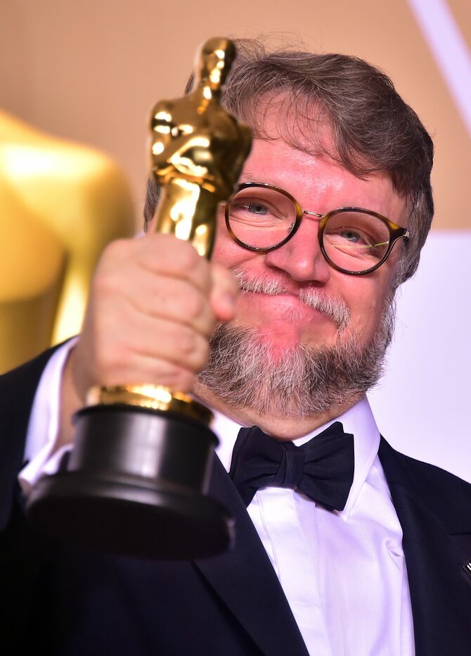 ハリウッドで活躍するギレルモ・デル・トロ監督も、宮崎駿から大きな影響を受けた ©時事通信社