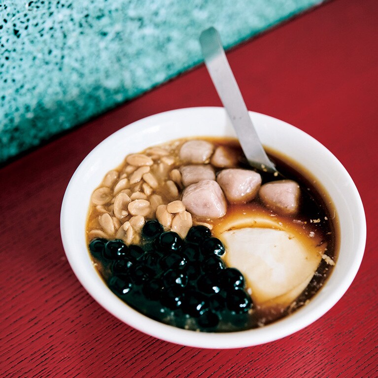 3種のトッピング付き 70元。