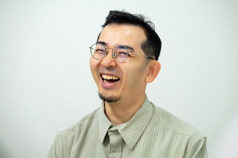 モーショングラファーの大橋史さん。