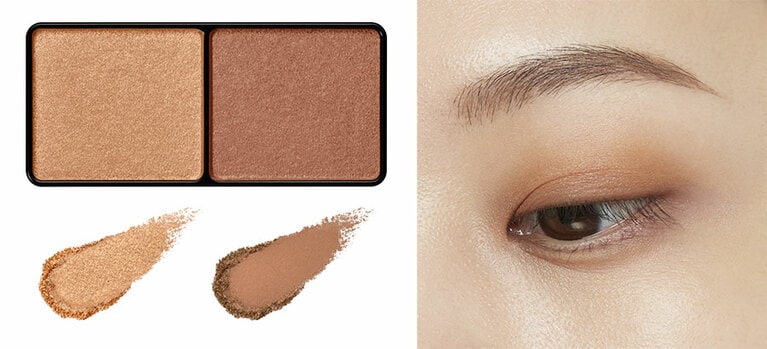 【プチプラコスメ・ザ・ベスト2021〈2〉エテュセ アイエディション(カラーパレット)】アイエディション(カラーパレット) 04 オレンジブラウン 1,540円。肌になじみやすいブラウンベースのオレンジカラーなので、「お洒落にオレンジメイクができる！」と大人気。