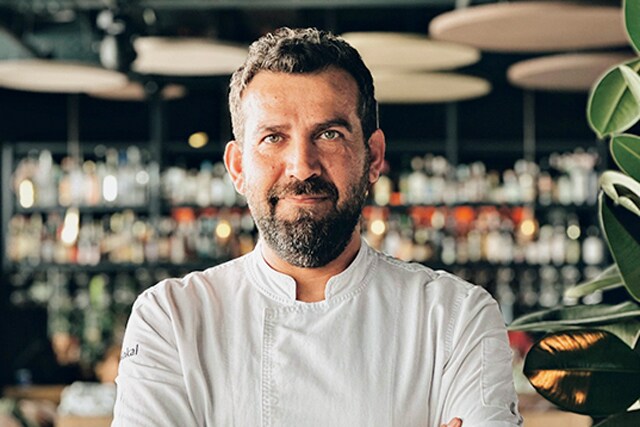 シェフのマクスット・アシュカル氏は地中海沿岸のアンタキヤ育ち。