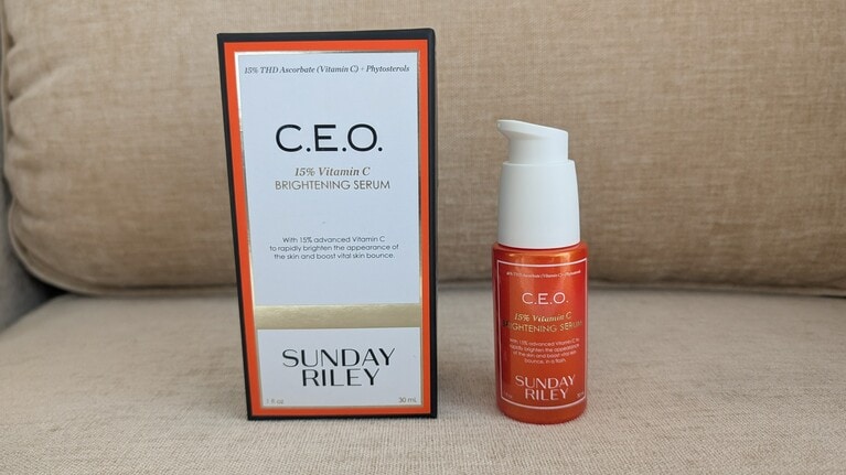 C.E.O. 15% Vitamin C Brightening Serum 85ドル／Sunday Riley（サンデーライリー）