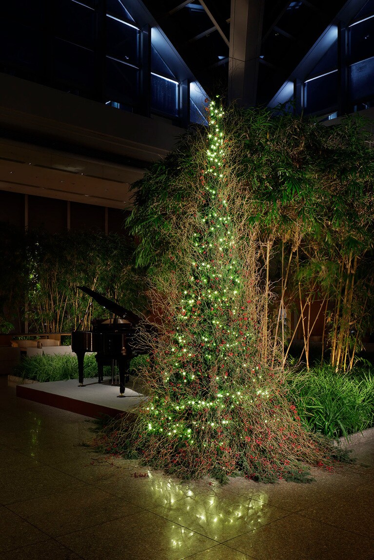 「パークハイアット東京」の過去のクリスマスツリー。