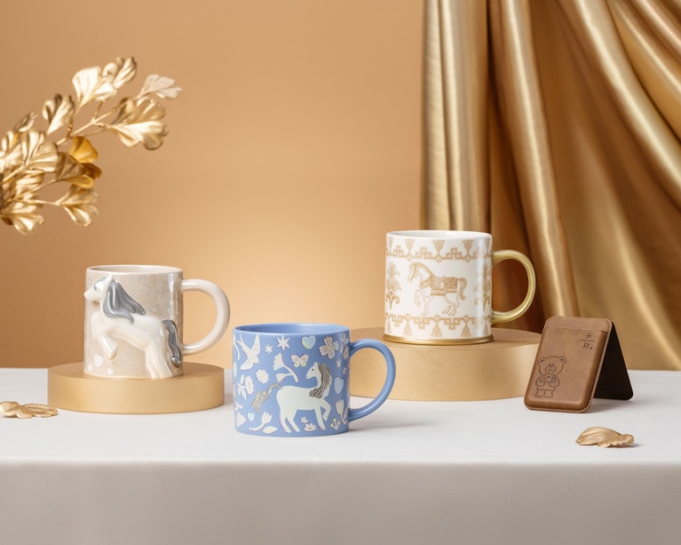 どれを選ぶか迷ってしまう、スタイリッシュなマグカップ。