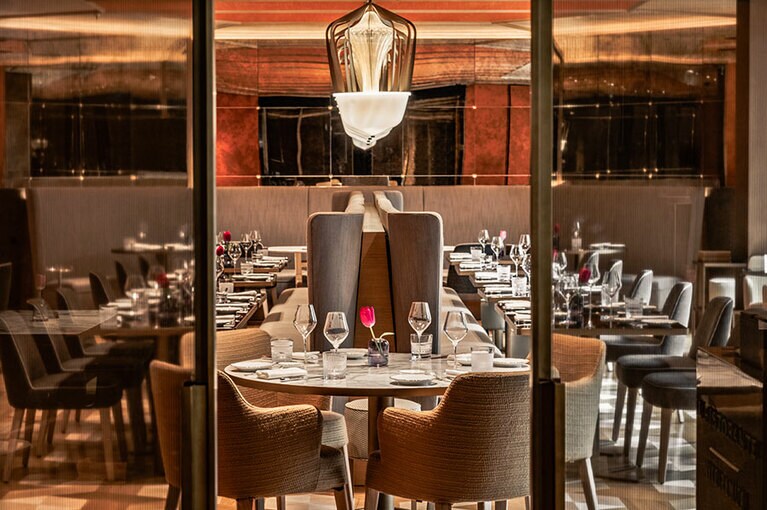 ニコ・ロミート氏が監修するレストラン「イル・リストランテ」。