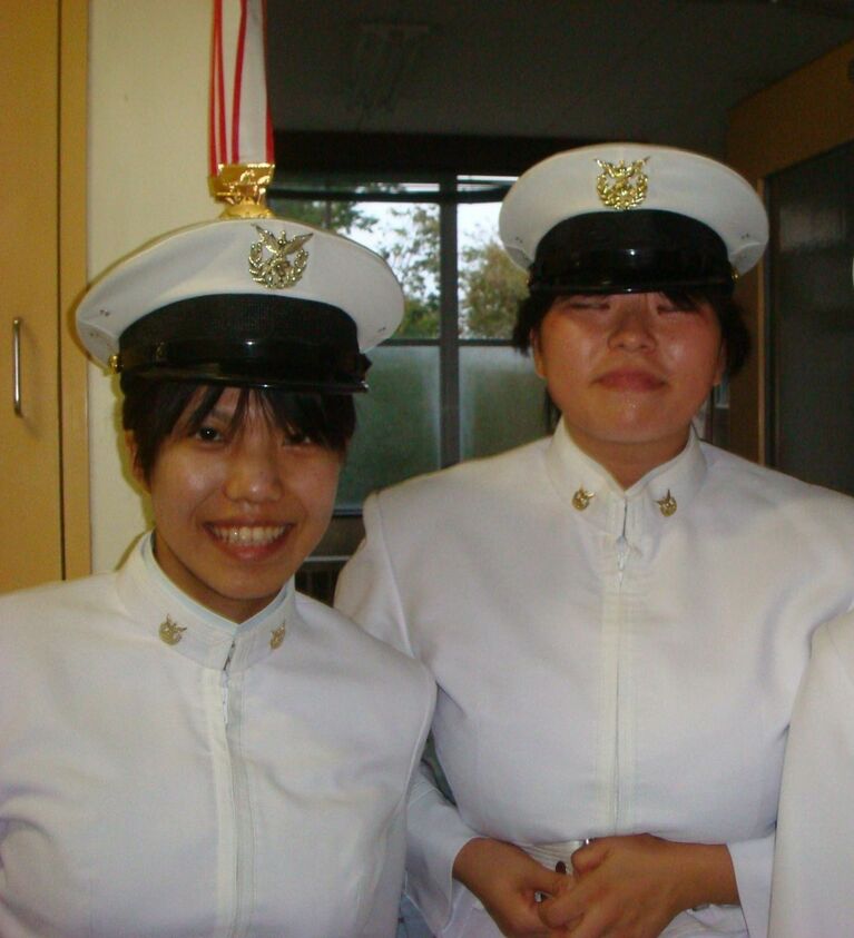 4年生、パレードにて（本人提供）