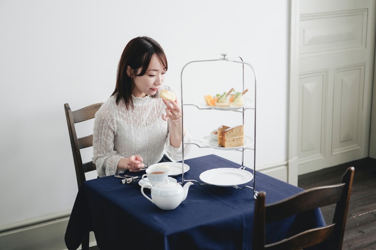 洋館という非日常空間で味わう、とっておきの優雅な時間。