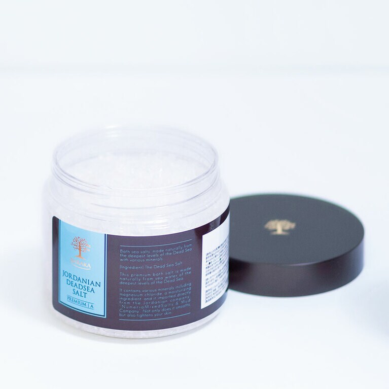 ジョルダニアンデッドシーソルト 500g 4,620円／BARAKA