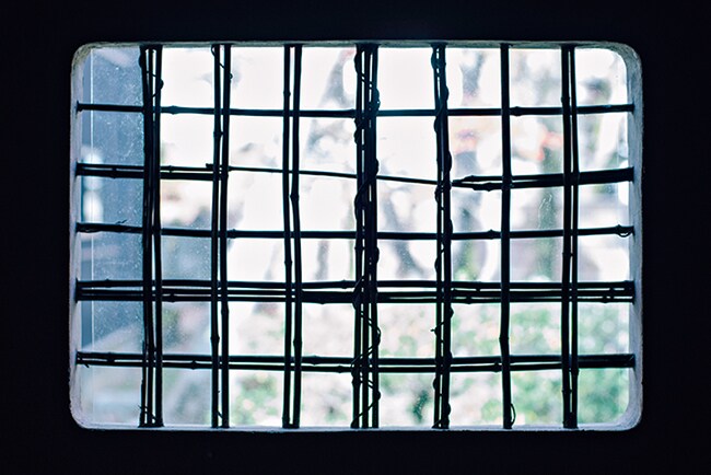 【新井旅館】修善寺で最初に取り入れられた下地窓。Photo: Masahiro Shimazaki