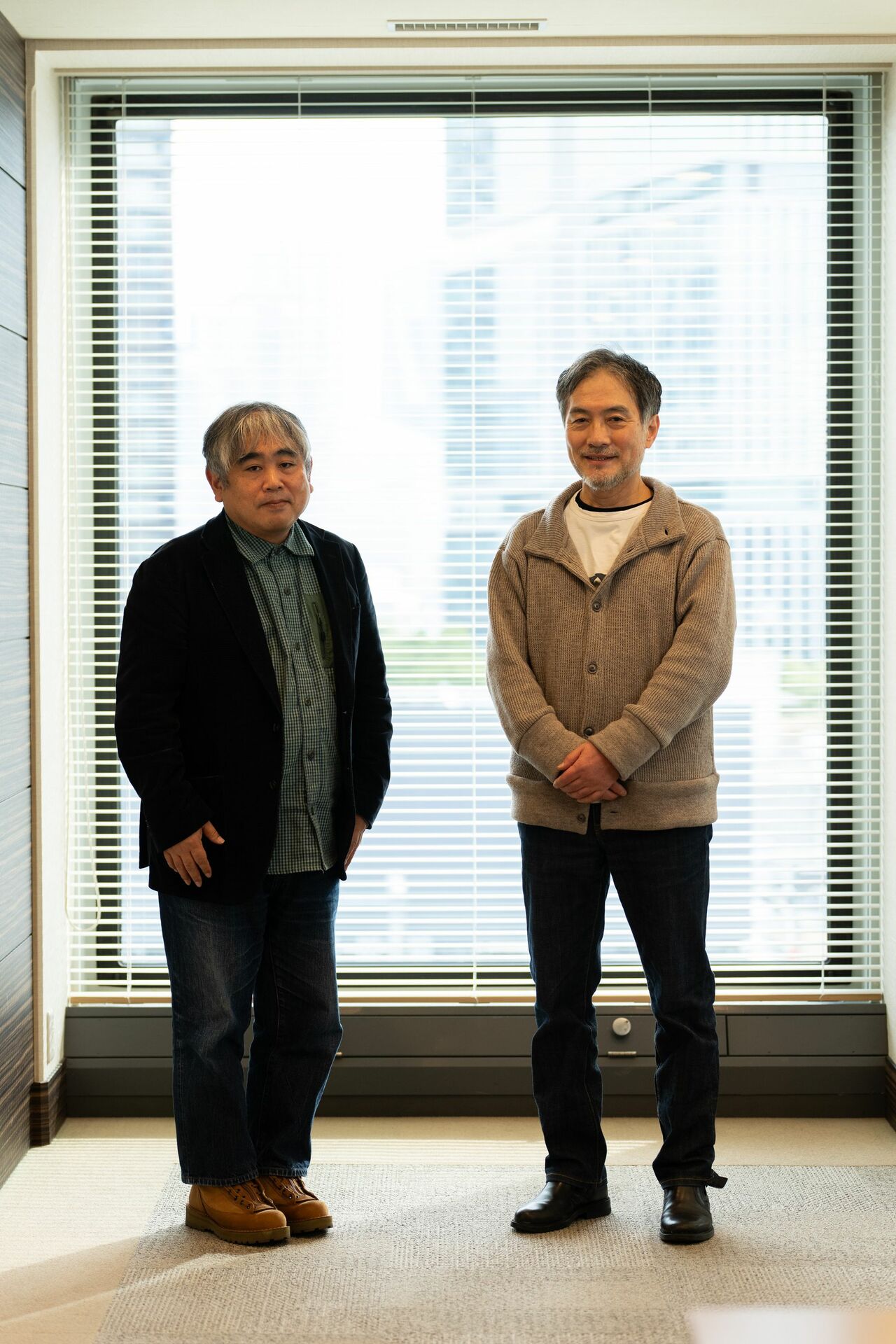 藤野知明さん、白石正明さん　©三宅史郎／文藝春秋