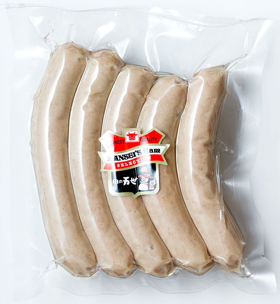 肉汁たっぷり。ソーセージ 980円。