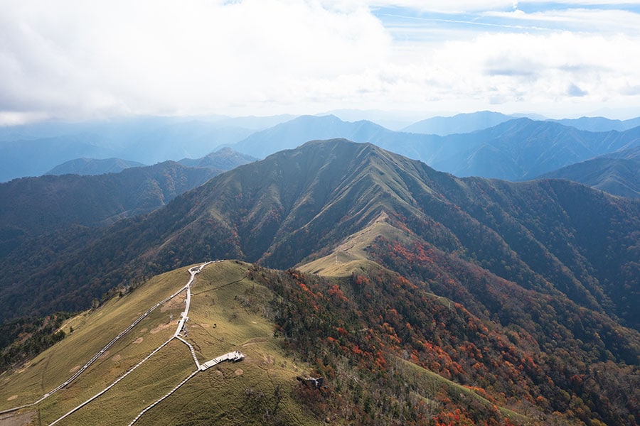 剣山。