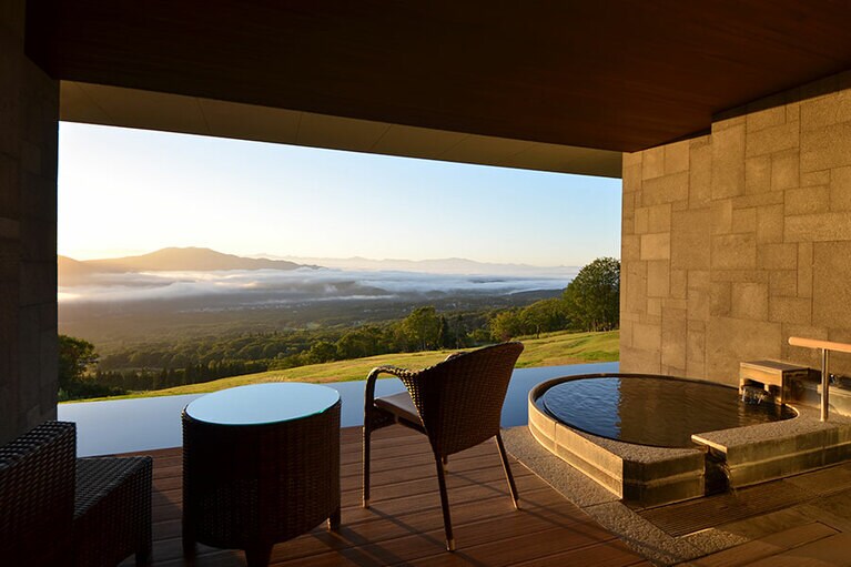 赤倉観光ホテル［新潟／赤倉温泉］SPA SUITE棟客室。