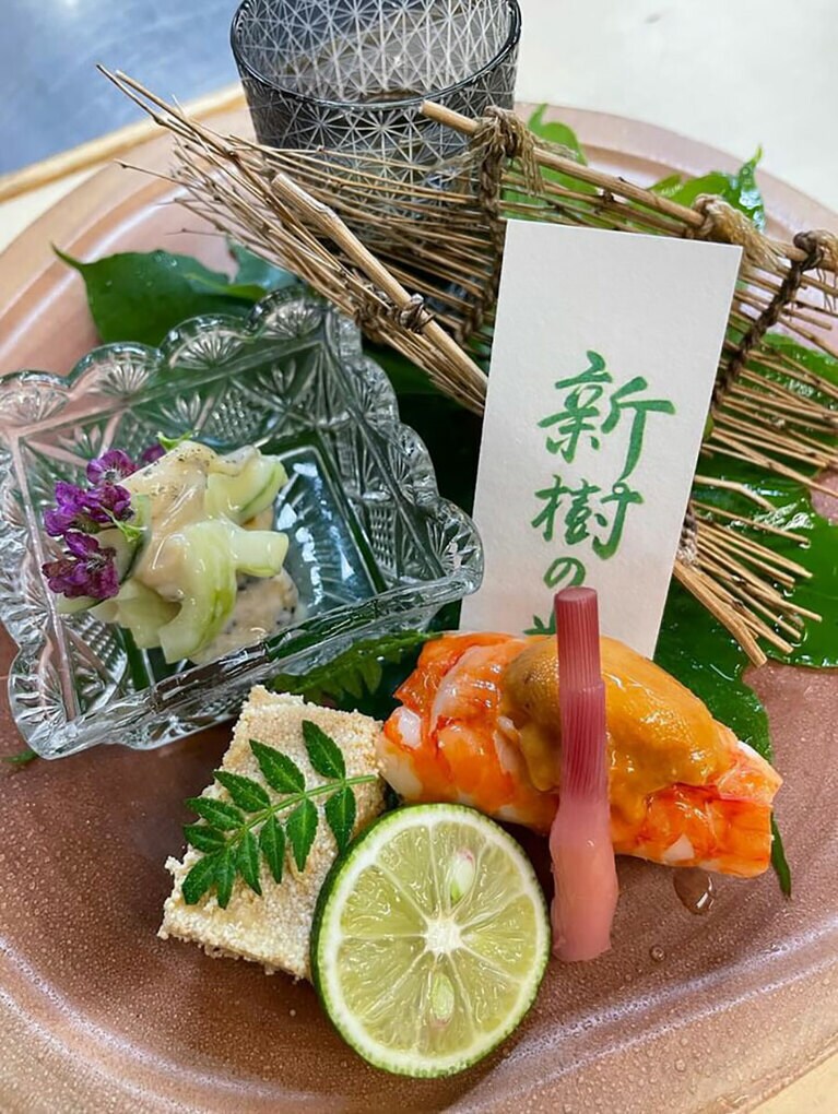 食材は群馬県産のものを中心にこだわり抜いた食材を取り寄せている。