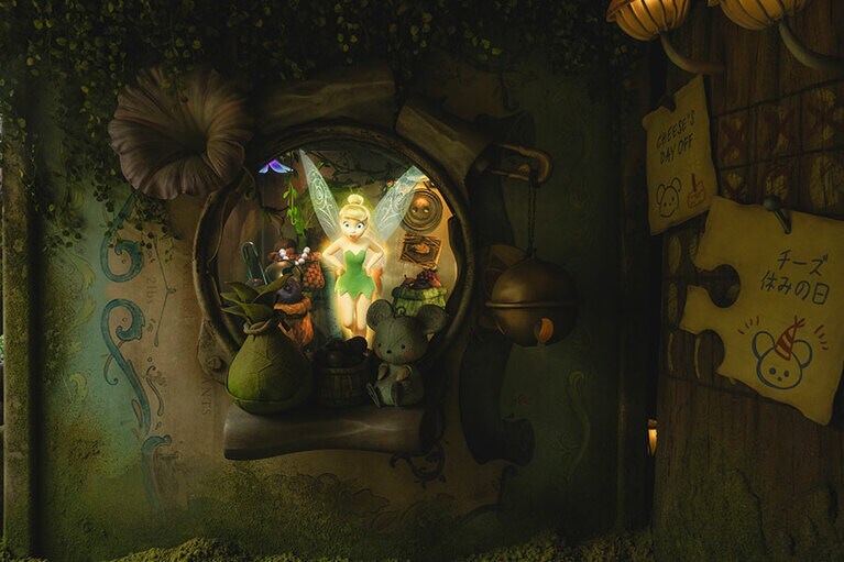 ティンカーベルの配送のお手伝い