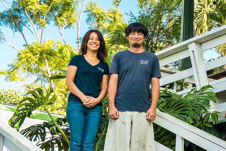 村松ゆきおさんとさちよさん。