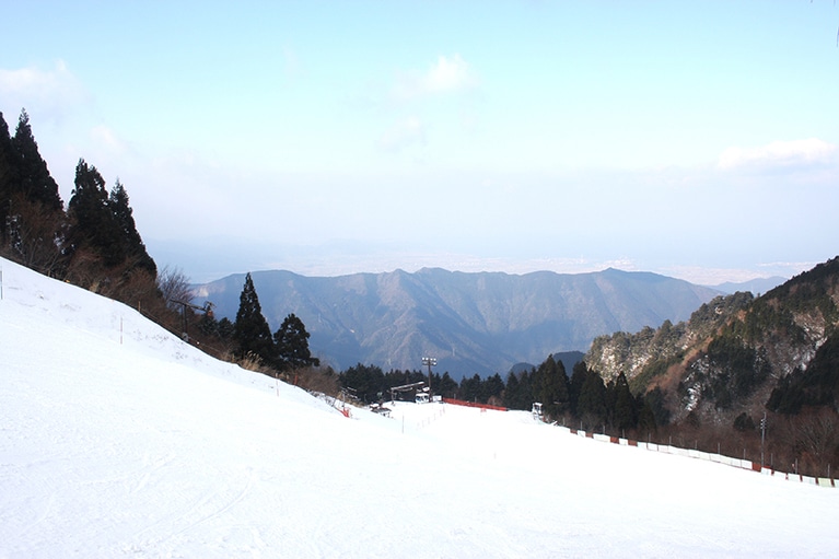 【愛媛県】石鎚スキー場。