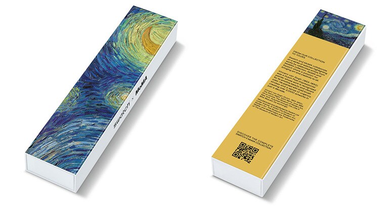 「The Starry Night」の箱パッケージ。