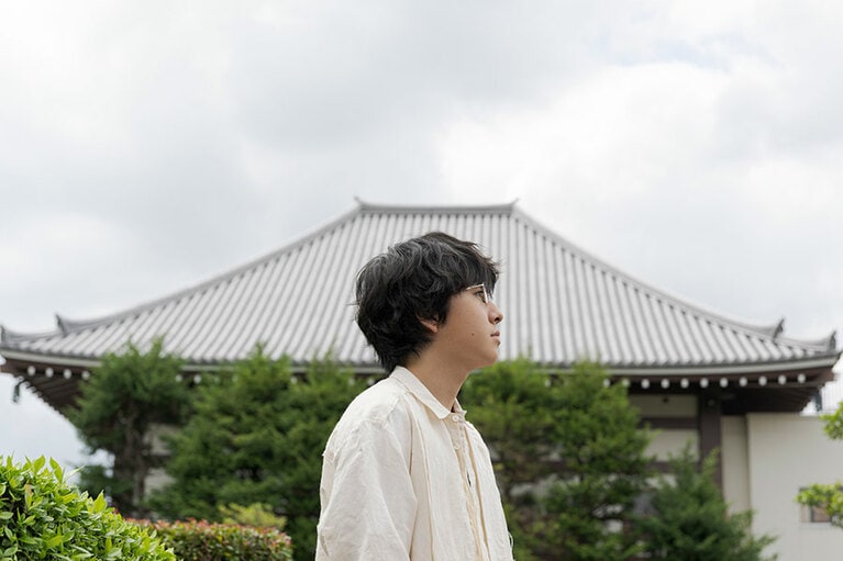 崎山蒼志さん。