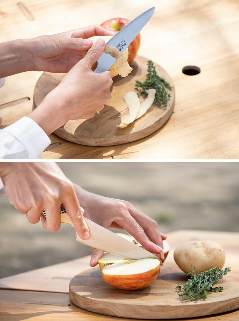 鋭い切れ味で、快適にカットできる。