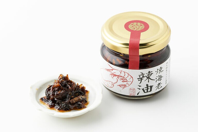 下園薩男商店「焼海老辣油」70g 500円／鹿児島県