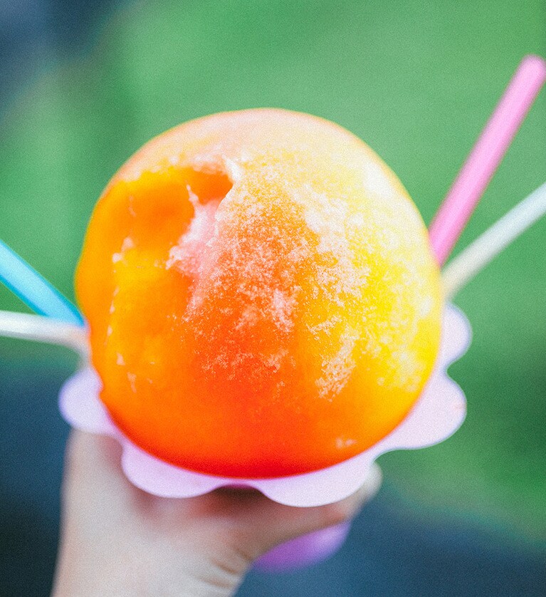 どのフレーバーも色鮮やか！