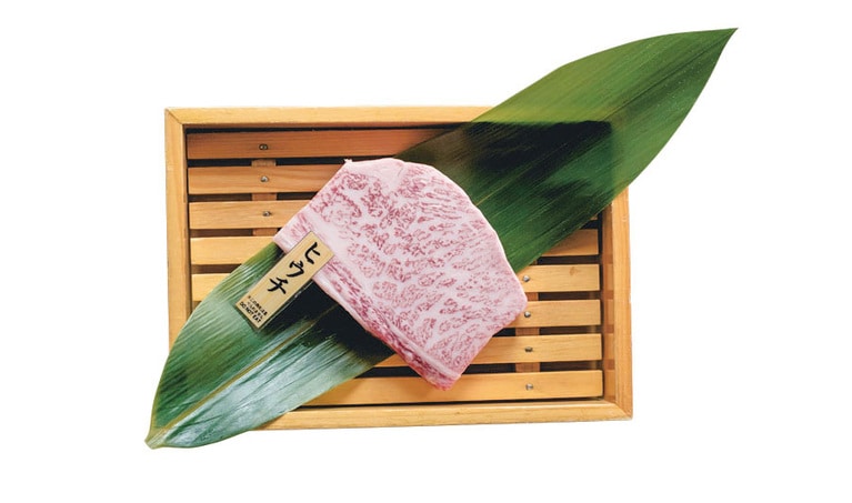 本日のしもふり(1人前) 1,800円。