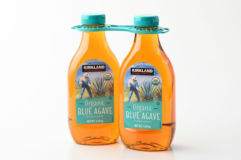 KIRKLAND SIGNATURE「オーガニック ブルーアガベシロップ」1,757円(1.02kg×2本)。