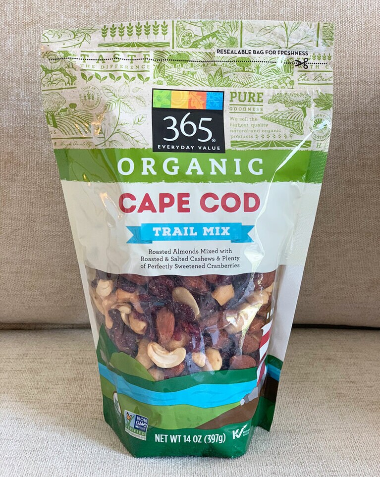 365 トレイルミックス 「CAPE COD(ケープ コッド)」 8.99ドル。