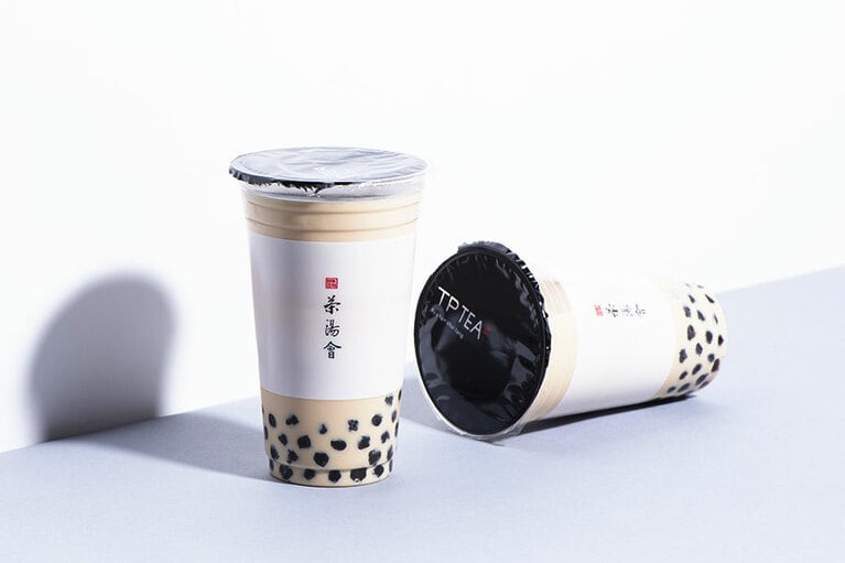 「大粒タピオカミルクティー」 550円。