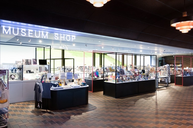 ミュージアムショップ。©東京都美術館
