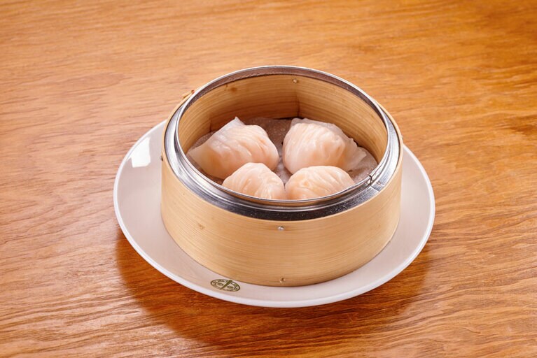 “海老の蒸し餃子” 600円。