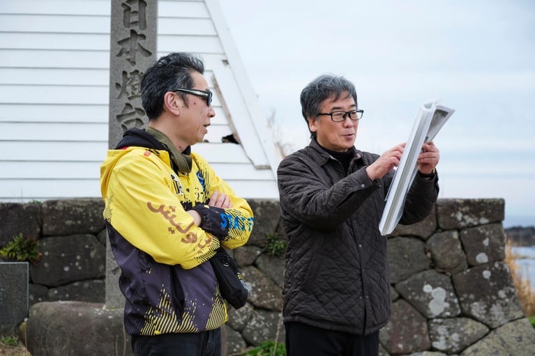 旧福浦灯台と北前船の歴史を学ぶ。