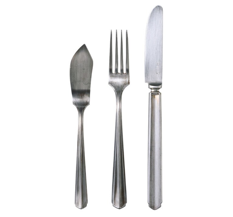 「ryoのカトラリー ナイフ」4,800円、フォーク 3,500円、バターナイフ 2,800円