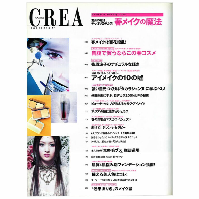 2006年4月号目次。