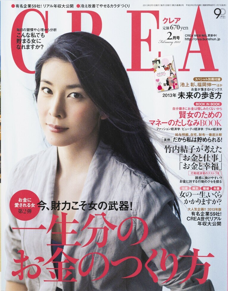 280.『CREA』2013年2月号